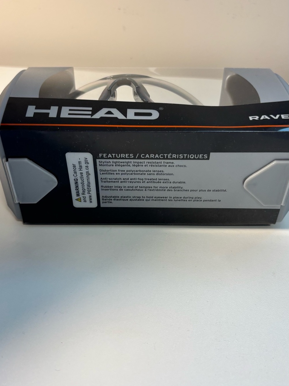 HEAD Rave Squash Goggles - Picture 3 of 4